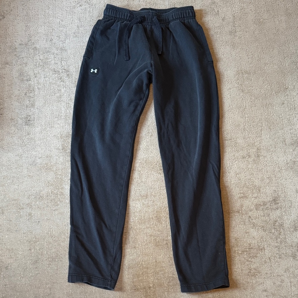 Under Armour Men's Black Faded Joggers Medium